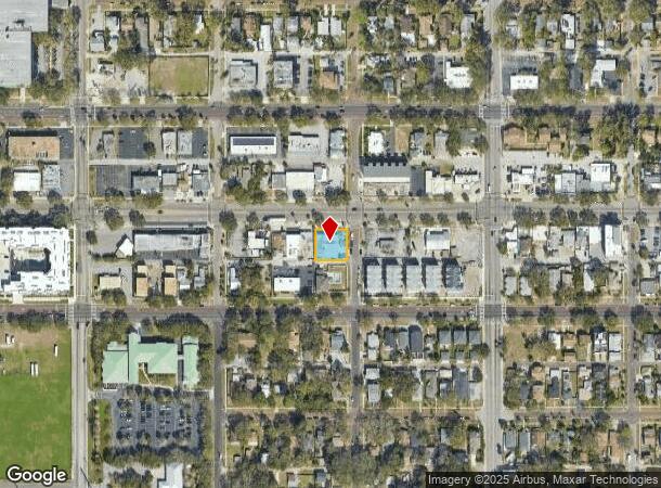  2900 Central Ave, Saint Petersburg, FL Parcel Map