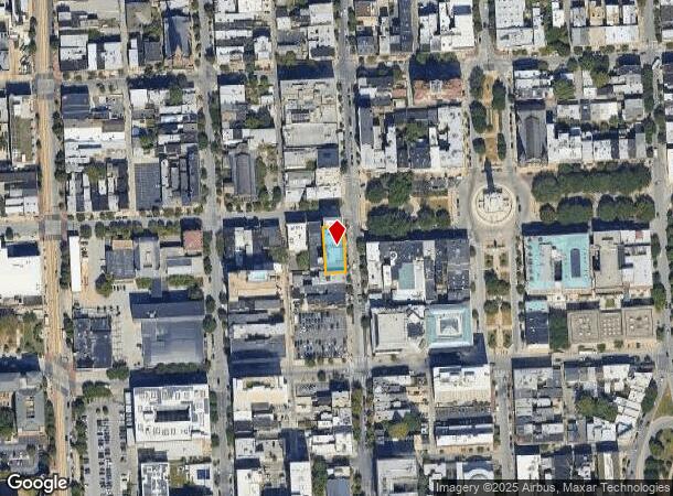  612 Cathedral St, Baltimore, MD Parcel Map