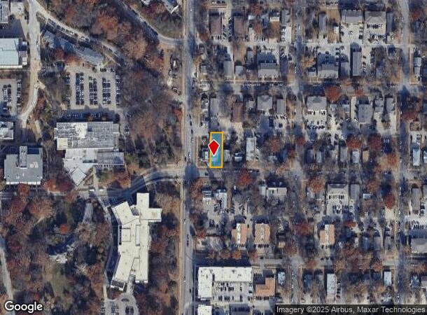  1226 Thurston St, Manhattan, KS Parcel Map