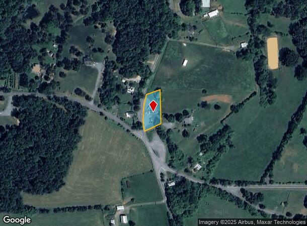 4951 Rolling Rd, Scottsville, VA Parcel Map