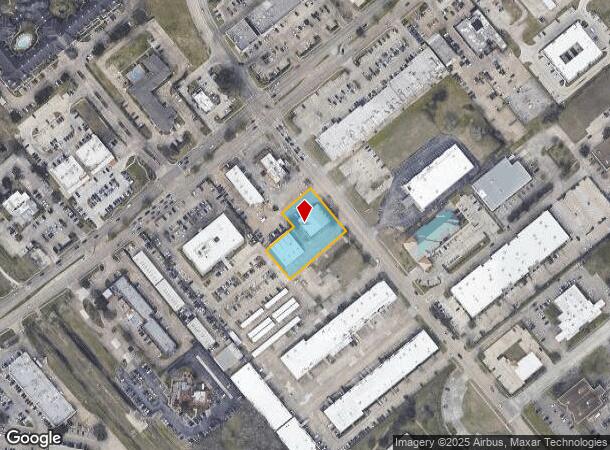 16800 N Texas Ave, Webster, TX Parcel Map