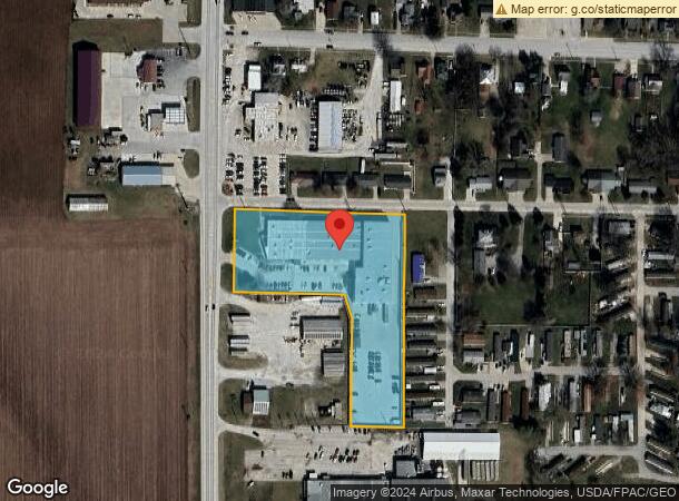  102 1St St S, Kalona, IA Parcel Map