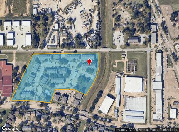 20000 Saums Rd, Katy, TX Parcel Map