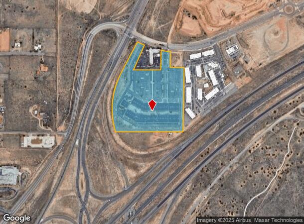  8380 Cerrillos Rd, Santa Fe, NM Parcel Map