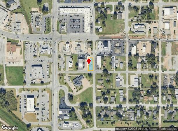  120 S Date Ave, Jenks, OK Parcel Map
