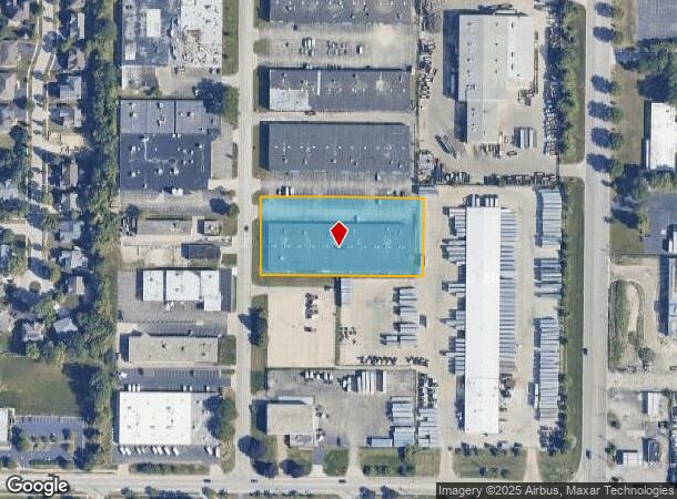  707 S Vermont St, Palatine, IL Parcel Map