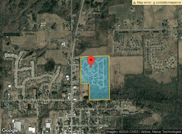  2840 18 Mile Rd Ne, Cedar Springs, MI Parcel Map