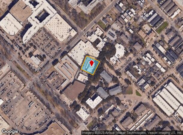 4225 Office Pkwy, Dallas, TX Parcel Map