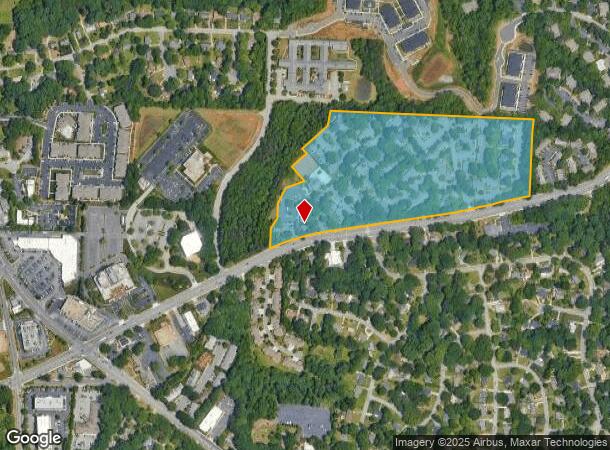  100 Yester Oaks Way E, Greensboro, NC Parcel Map