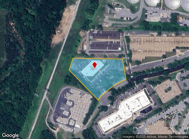  6100 Chevy Chase Dr, Laurel, MD Parcel Map