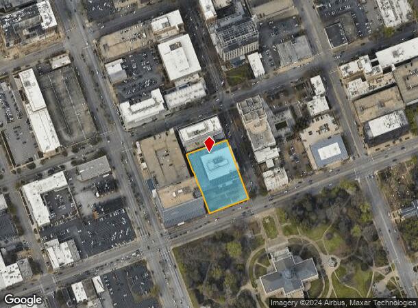  1221 Main St, Columbia, SC Parcel Map