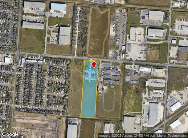  4340 Jaime J Zapata Ave, Brownsville, TX Parcel Map