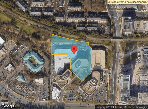  12110 Sunset Hills Rd, Reston, VA Parcel Map