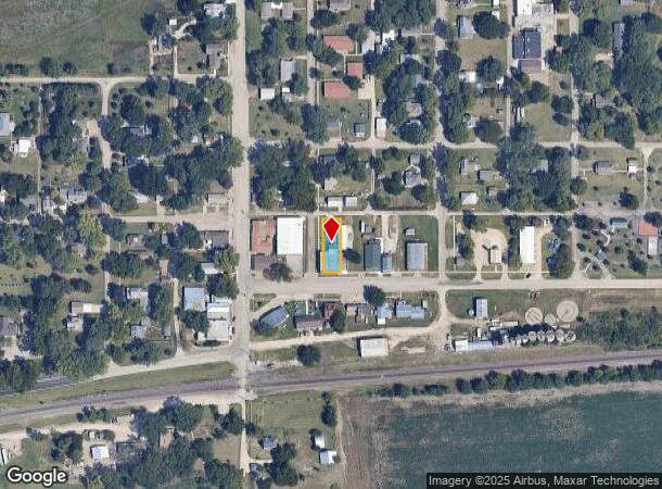  202 Main St, Paxico, KS Parcel Map