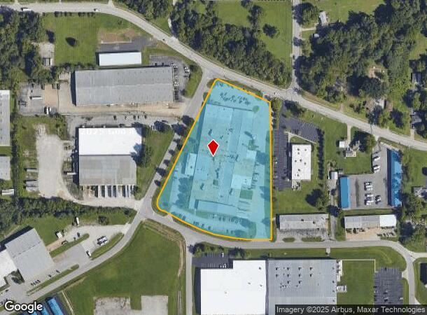 900 Park Pl, New Albany, IN Parcel Map