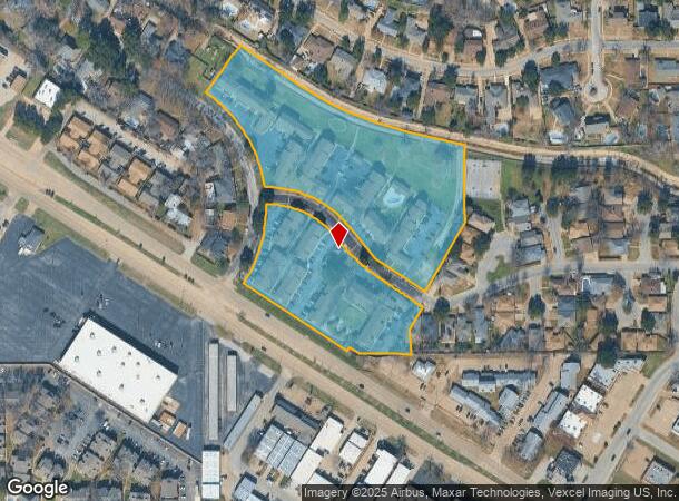 3206 Green Tee Dr, Pantego, TX Parcel Map