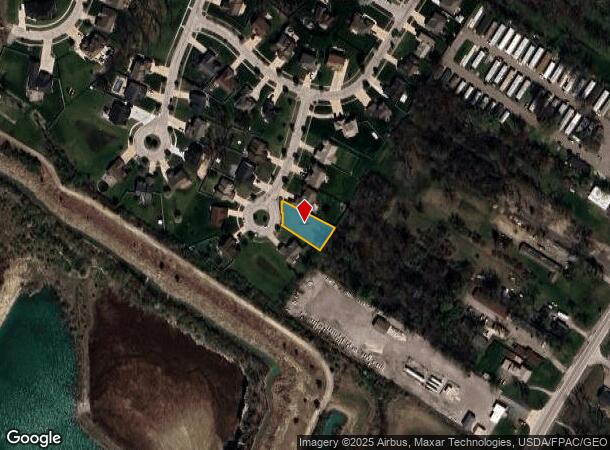 15092 Peach Tree Ln, Monroe, MI Parcel Map