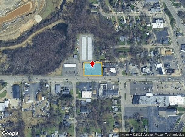 823 E Cork St, Kalamazoo, MI Parcel Map