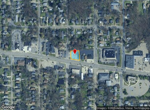 1824 W Main St, Kalamazoo, MI Parcel Map