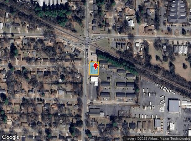 1624 Donaghey Ave, Conway, AR Parcel Map