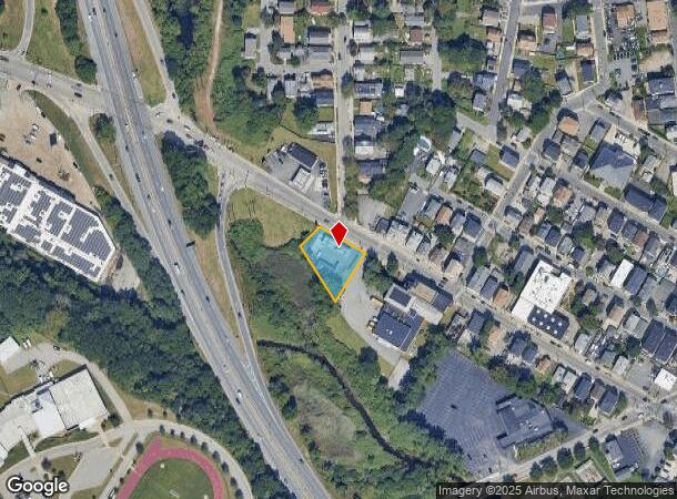 598 Branch Ave, Providence, RI Parcel Map