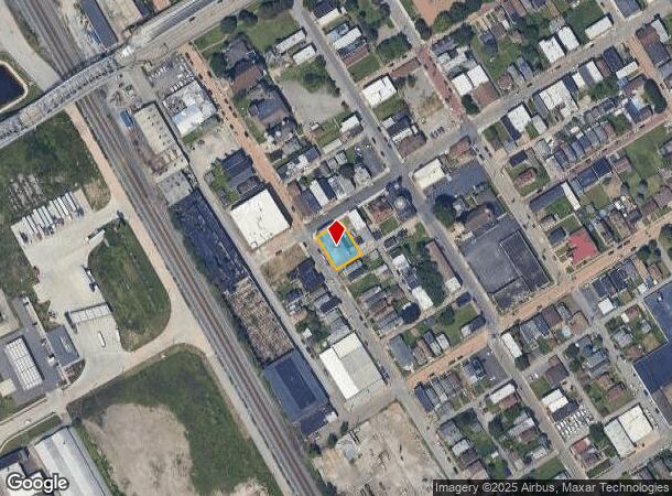 102 Ella St, Mc Kees Rocks, PA Parcel Map