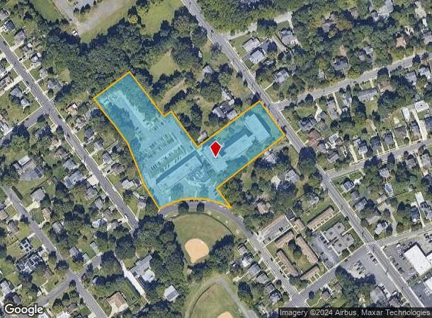  535 N Oak Ave, Pitman, NJ Parcel Map