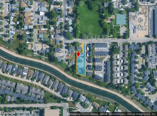  2917 W Canal St, Boise, ID Parcel Map