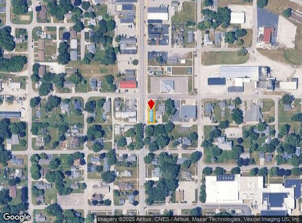 401 S Main St, Kouts, IN Parcel Map