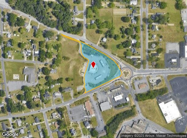 25722 Cox Rd, North Dinwiddie, VA Parcel Map