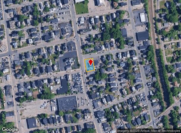  642 Main St, Brockton, MA Parcel Map