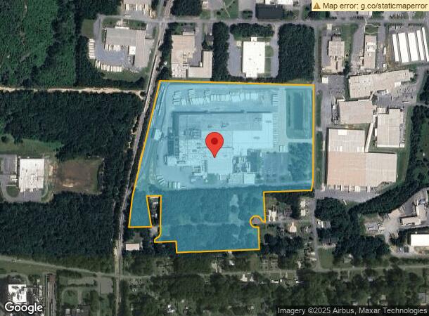  2525 Bank St, Asheboro, NC Parcel Map