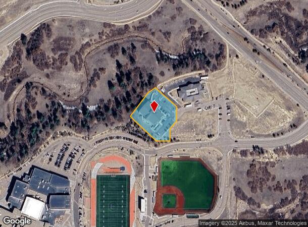 790 Stout Rd, Colorado Springs, CO Parcel Map