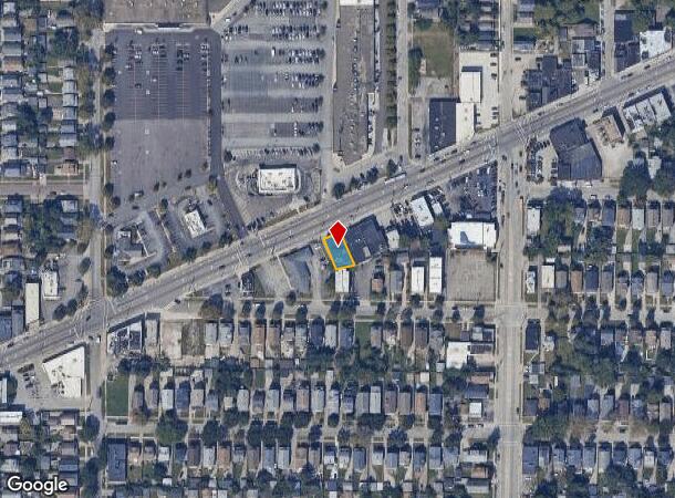 10701 Lorain Ave, Cleveland, OH Parcel Map