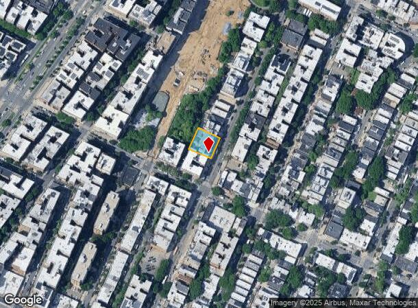 1305 Morris Ave, Bronx, NY Parcel Map