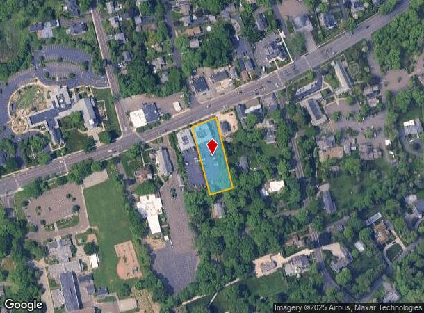 1950 Post Rd, Darien, CT Parcel Map