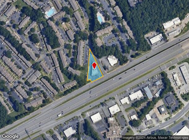  6806 Peachtree Industrial Blvd, Atlanta, GA Parcel Map