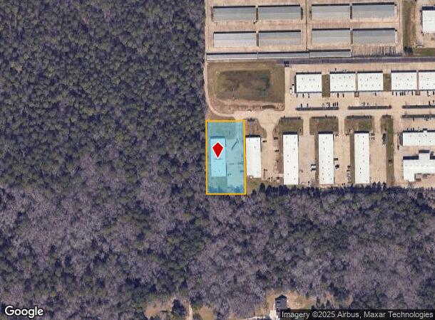 13639 Poplar Cir, Conroe, TX Parcel Map