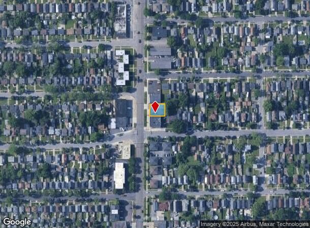 2709 Elmwood Ave, Buffalo, NY Parcel Map