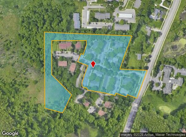  1715 Huntsville Dr, Haslett, MI Parcel Map