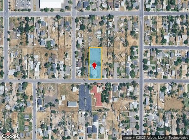  2567 W Iliff Ave, Denver, CO Parcel Map