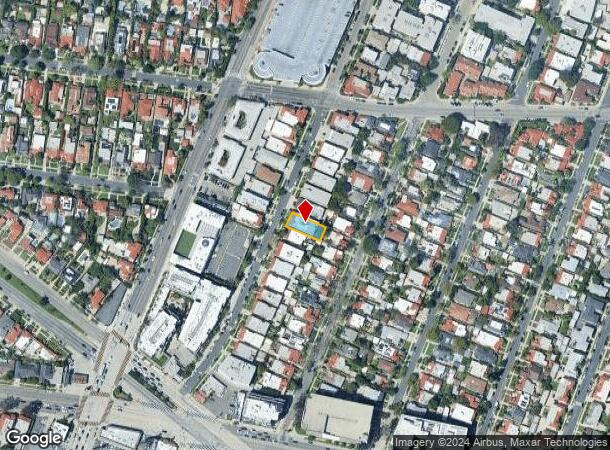  834 S Orange Grove Ave, Los Angeles, CA Parcel Map