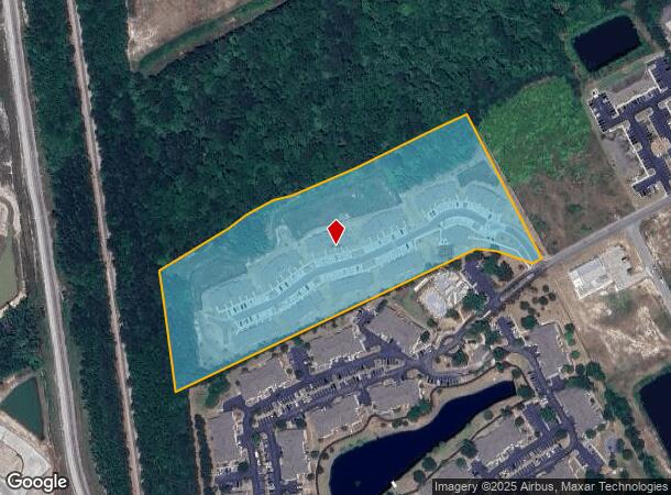  619 Towne Park Dr W, Rincon, GA Parcel Map