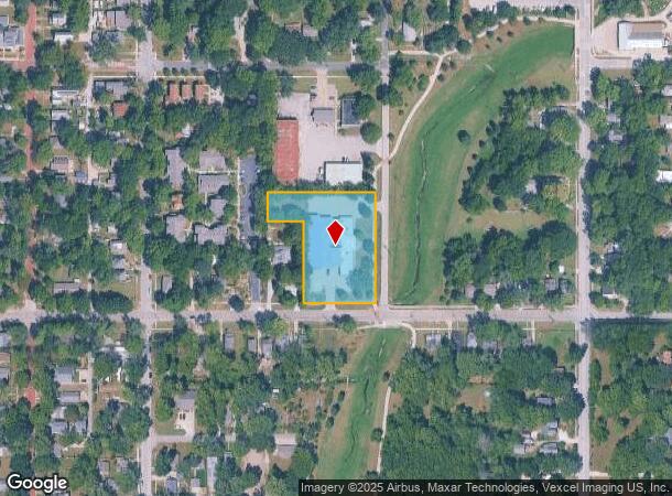  850 E 13Th St, Lawrence, KS Parcel Map