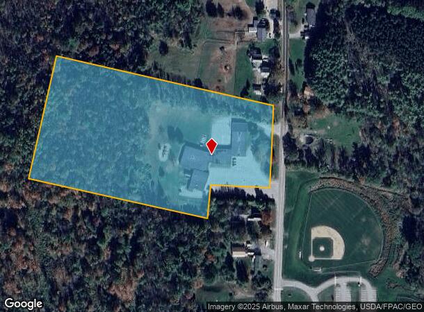 169 Academy Rd, Monmouth, ME Parcel Map