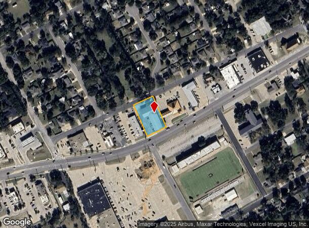 1206 W Henderson St, Cleburne, TX Parcel Map