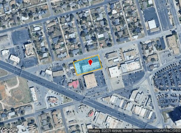  2407 W Louisiana Ave, Midland, TX Parcel Map