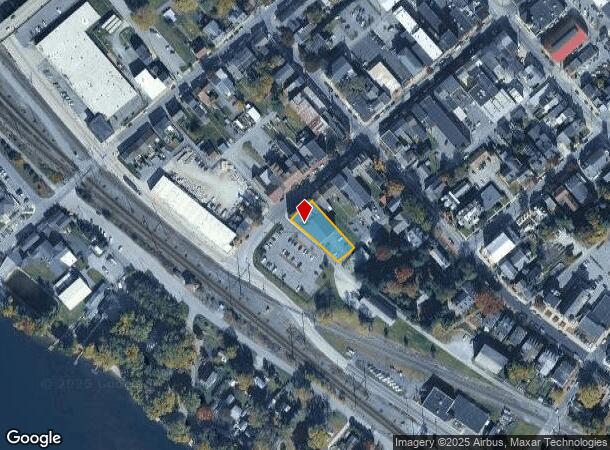 132 Locust St, Leola, PA Parcel Map