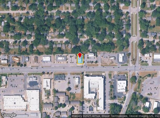 1502 W 23Rd St, Lawrence, KS Parcel Map