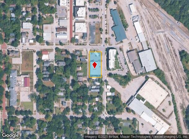  901 Delaware St, Lawrence, KS Parcel Map